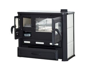 Obrázek 1 produktu Sporák TIM SISTEM Alma Mons, bílý, pravý, 6kW