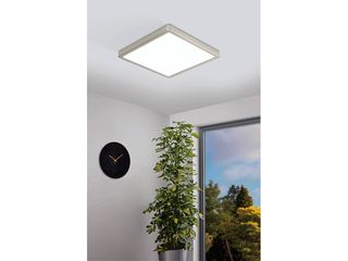 Obrázek 1 produktu Svítidlo stropní Fueva-Z LED, IP44, 28,5 x 28,5 cm, matný nikl