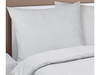 Obrázek 2 produktu Povlečení krep 80/904 140x200, 70x90 šedý proužek