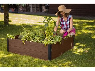 Obrázek 3 produktu Záhon vyvýšený hnědý MAPLE SQUARE