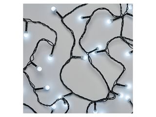Obrázek 1 produktu Vánoční LED osvětlení 480ks, kuličky, délka 48m, studená bílá, časovač, venkovní