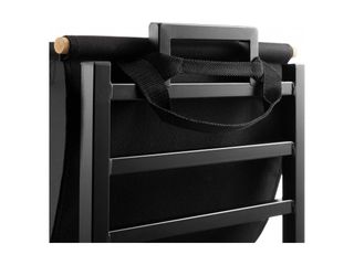 Obrázek 2 produktu Stojan na krbové dřevo s vložkou pro přenos dřeva, černý, 40x45x32cm