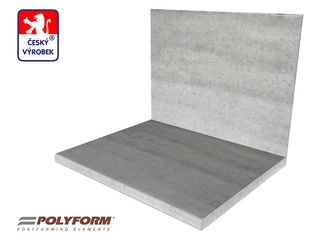 Obrázek 1 produktu Deska zádová POLYFORM kámen dolomit/kámen béžový, 10x640x4100mm