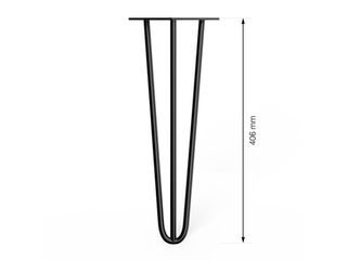 Obrázek 2 produktu Noha nábytková Hairpin III 406mm, černá