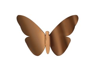 Obrázek 1 produktu Dekorace samolepící 3D, Bronzoví motýli, 10 ks v balení
