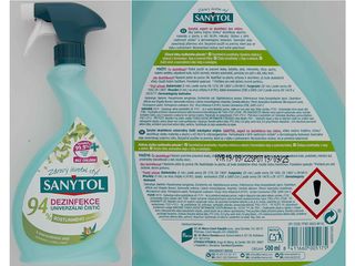 Obrázek 3 produktu Sanytol dezinfekční univerzální čistič, 94% rost. původu 500 ml