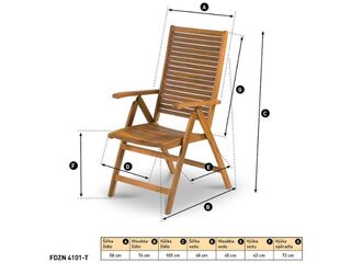 Obrázek 3 produktu Křeslo polohovací FIELDMANN FDZN 4101