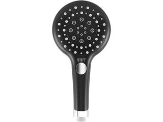 Obrázek 4 produktu Hlavice sprchová Pecorino, 3 trysky, černá/chrom