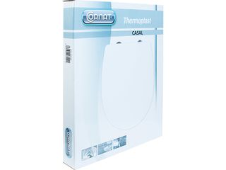 Obrázek 5 produktu WC sedátko WC Casal, soft close, bílé, termoplast