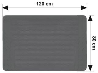 Obrázek 4 produktu Koberec gumový do kufru 120x80cm