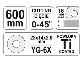 Obrázek 1 produktu Řezačka na obklady 600 mm