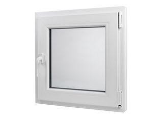 Obrázek 1 produktu Okno plastové BRAVO bílé, OS1 60x60 P, 2sklo, 4kom/60mm (vč. kliky)