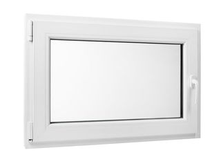 Obrázek 1 produktu Okno plastové BRAVO bílé, OS1 90x60 L, 2sklo, 4kom/60mm (vč. kliky)