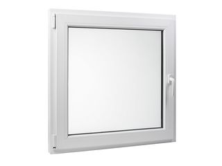 Obrázek 1 produktu Okno plastové BRAVO bílé, OS1 90x90 L, 2sklo, 4kom/60mm (vč. kliky)