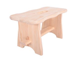 Obrázek 1 produktu Stolička dřevěná Tirolo, borovice, 40x19x21 cm