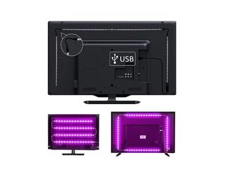 Obrázek 4 produktu LED pásek RGB, wifi smart, USB, WM58, pro TV, 4 x 50 cm s dalkovým ovladačem
