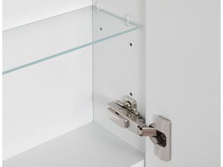 Obrázek 9 produktu Skříňka zrcadlová Fany 60 s LED osvětlením, bílá, lesk, 60x68x16