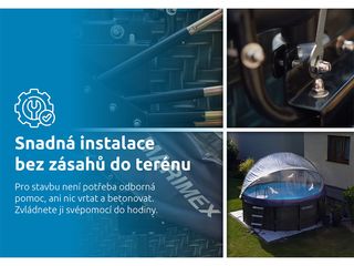 Obrázek 23 produktu Zastřešení pro nadzemní bazény 3,66 m