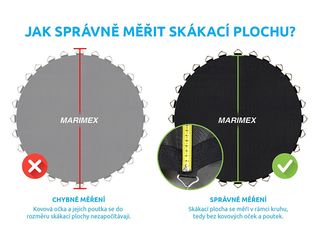 Obrázek 1 produktu Plocha skákací, 56 pružin, dia 261cm - Tramp. MRX-PR, 305cm