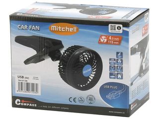 Obrázek 6 produktu Ventilátor MITCHELL 115mm USB 5V klips