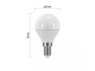 Obrázek 1 produktu Žárovka LED True light mini Globe 4,2W(40W) 470lm E14 WW