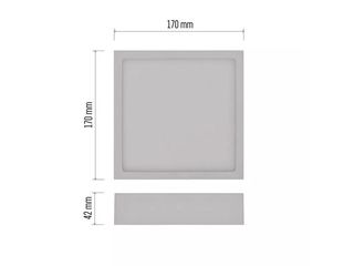 Obrázek 3 produktu Svítidlo přisazené LED Nexxo čtverec, 12,5W, 3 000-4 000K