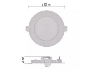 Obrázek 1 produktu Svítidlo vestavné LED Nexxo kulaté, 7W, 450lm, 3 000K