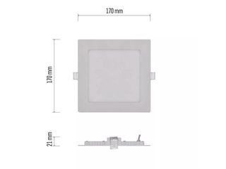 Obrázek 4 produktu Svítidlo vestavné LED Nexxo čtverec, 12,5W, 1000lm, 3000K