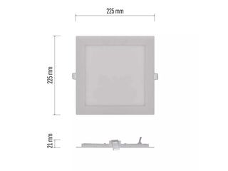 Obrázek 2 produktu Svítidlo vestavné LED Nexxo čtverec, 18W, 1500lm, 3000K