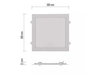 Obrázek 2 produktu Svítidlo vestavné LED Nexxo čtverec, 25W, 2000lm, 3000K