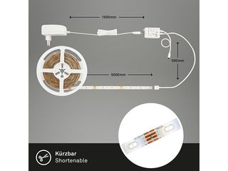 Obrázek 1 produktu CCT-LED Flexpáska, bílá, 300xLED/0,064W, IP20