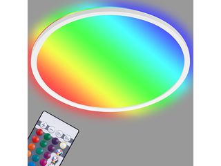 Obrázek 5 produktu Svítidlo stropní ultra ploché, podsvícené 22 W, 2700 lm, 4000 K + RGB-LED
