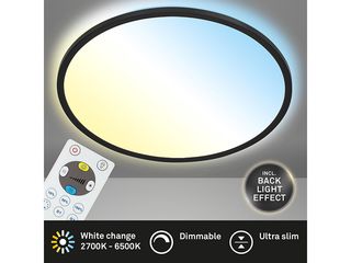 Obrázek 6 produktu Panel LED, 18W, 2400lm, 2700-6500K, 293x28 mm, efekt podsvícení, černá