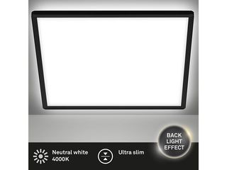 Obrázek 2 produktu Panel LED, 18W, 2400lm, 4000K, 293x293x28mm, černá