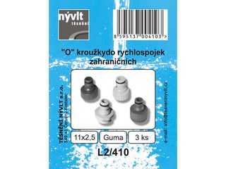 Obrázek 1 produktu Těsnění Pryž O kroužek k rychlosPojce 11x2,5