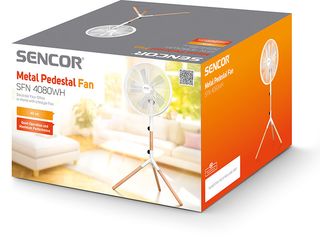 Obrázek 10 produktu Ventilátor stojanový kov/dřevo SFN 4080WH SENCOR