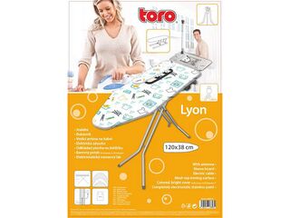 Obrázek 4 produktu Prkno žehlící s rukávníkem TORO LYON 120 x 38 cm