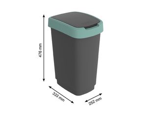 Obrázek 2 produktu Koš odpadkový SWING TWIST 25 l, zelená