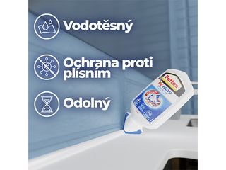 Obrázek 1 produktu Obnovovač silikonu Pattex bílý 80 ml
