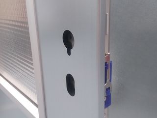 Obrázek 3 produktu Dveře ocelové vnitřní ZK, pozink, prosklení LA6, drátosklo, 60L