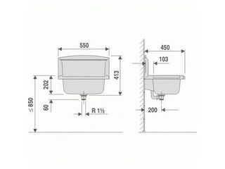 Obrázek 1 produktu Abu multiset - výlevka, granit (712124)