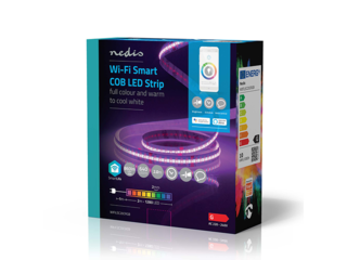 Obrázek 14 produktu Pásek LED RGB, COB, IP20, 2700-6500 K, 860 lm, 2 m, SmartLife, Android™ / IOS