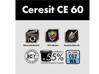 Obrázek 1 produktu Hmota spárovací CE 60 Bílá 2kg