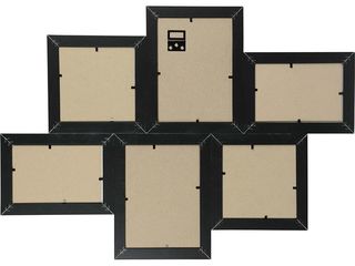 Obrázek 1 produktu Multirám MDF černý, formát 2 kusy 10 x 15 cm a 2 kusy 13 x 13 cm a 2 kusy 13 x 18 cm