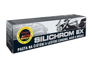 Obrázek 1 produktu Silichrom Ex pasta čisticí, lešticí chrom 120 g