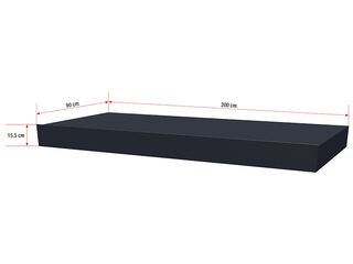 Obrázek 2 produktu Stříška vchodová Guttavordach BS 200 LED Strip, antracit 200x90cm, bez boč.stěny