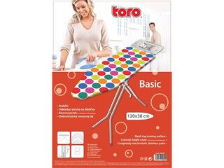 Obrázek 5 produktu Prkno žehlící TORO BASIC 120x38 cm, kov, bavlna, mix motivů