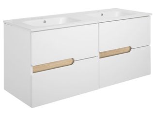 Obrázek 3 produktu Skříňka s umyvadlem Spark W 120 NEW bílá fólie, vysoký lesk, 120x56,4x46