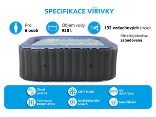 Obrázek 10 produktu Bazén vířivý MSPA Tekapo C-TE062