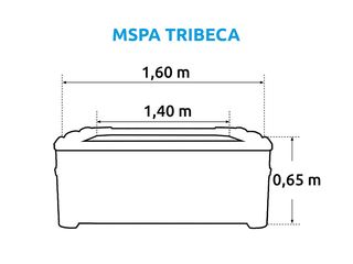 Obrázek 5 produktu Bazén vířivý MSPA Tribeca